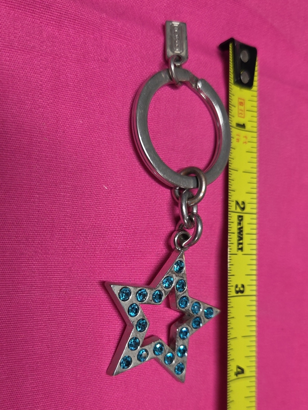 COACH: STAR KEYCHAIN/BAG CHARM